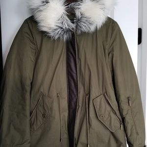 French Connection Hooded Puffer Jacket